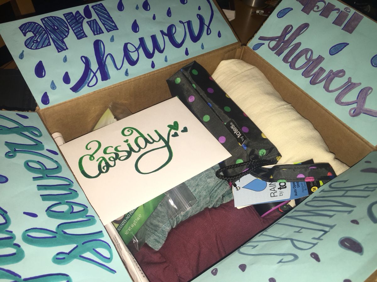 Spring Care Package Ideas: April Showers