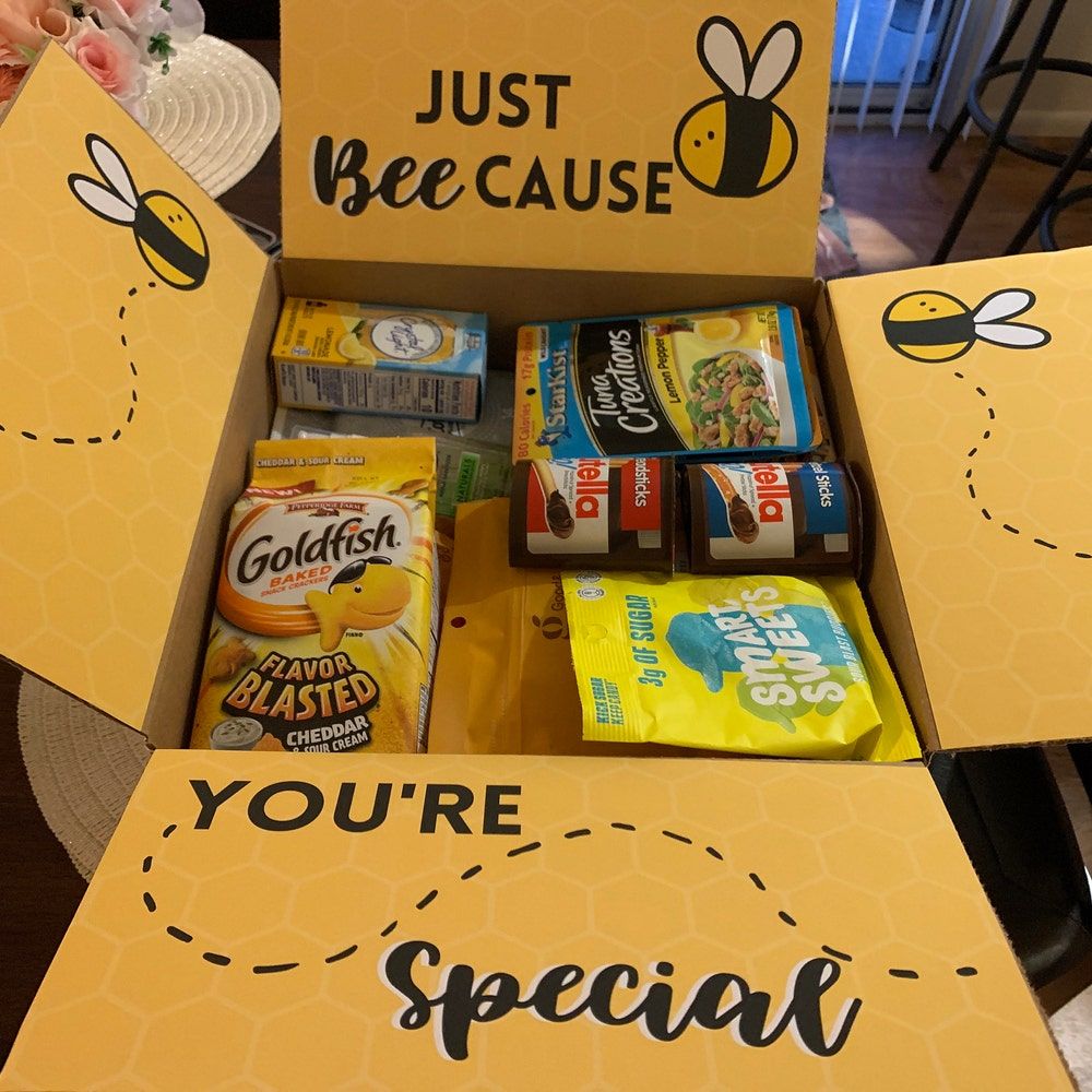 Spring Care Package Ideas: Just Bee cause You're Special