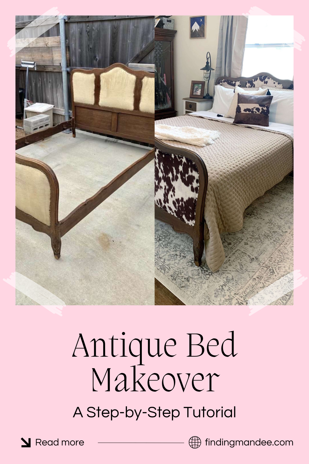 Antique Bed Makeover: A Step-by-Step Tutorial