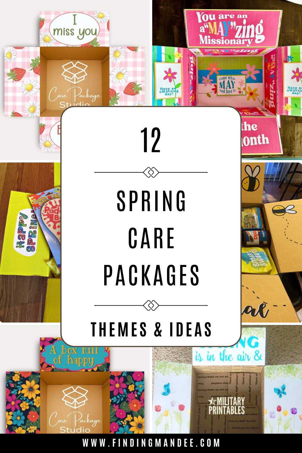 12 Spring Care Packages: Themes and Ideas